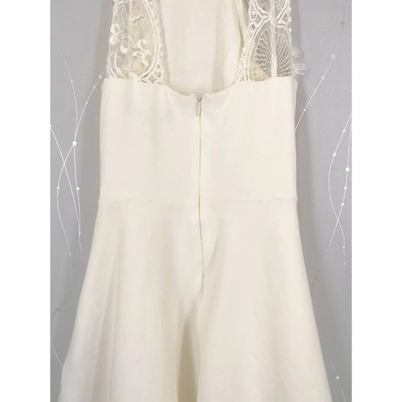 Lulu's Chic Antique White Lace Back Skater Dress $60 - Picture 13 of 16
